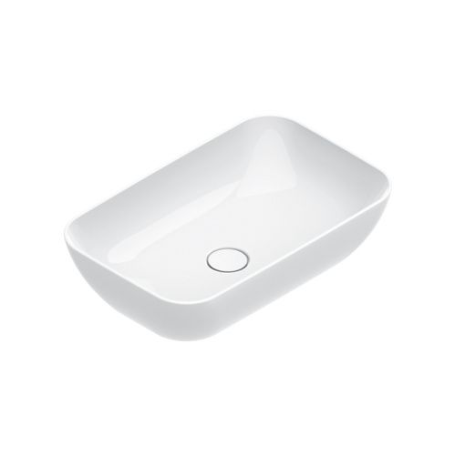 Раковина керамическая Catalano Green 422610001 60 см накладная цвет белый без отверстий под смеситель