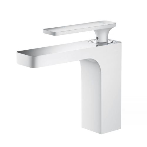 Смеситель Timo Torne 4361/00-16F на раковину белый/хром