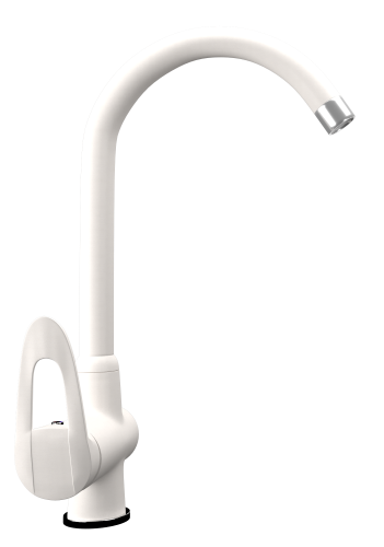 Смеситель для кухни Ulgran Quartz UQ-006-01 на мойку бежевый