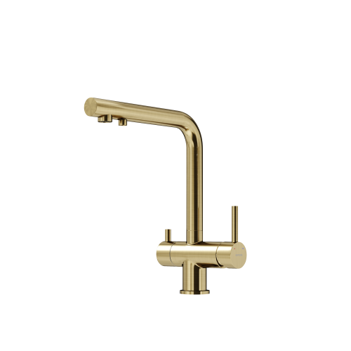 Смеситель для кухни Sancos Foster SC4014BG на мойку золото