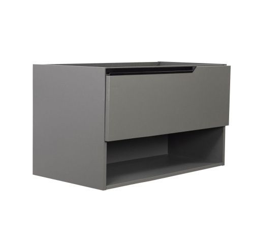 Тумба под раковину Visobath Eleven 85607/Ceniza 100х50 подвесная цвет серый