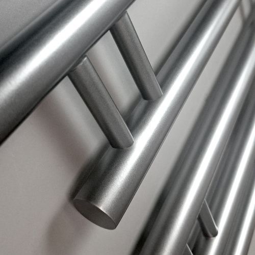 Полотенцесушитель водяной Indigo Фокстрот Zip FZW50-50GFM 60х55 серый