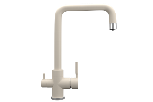 Смеситель для кухни Ulgran Quartz UQ-026-03 на мойку бежевый