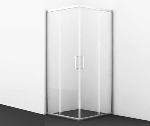 Душевой уголок Wasserkraft Main 41S 41S03M 90х90 стекло матовое профиль хром без поддона