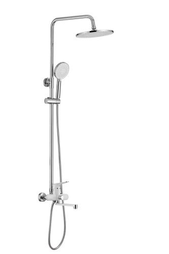 Душевая стойка Savol S-600608AW настенная цвет хром