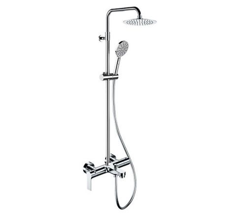 Душевая стойка Remer Energy EY34A8MPUFM25G настенная цвет хром