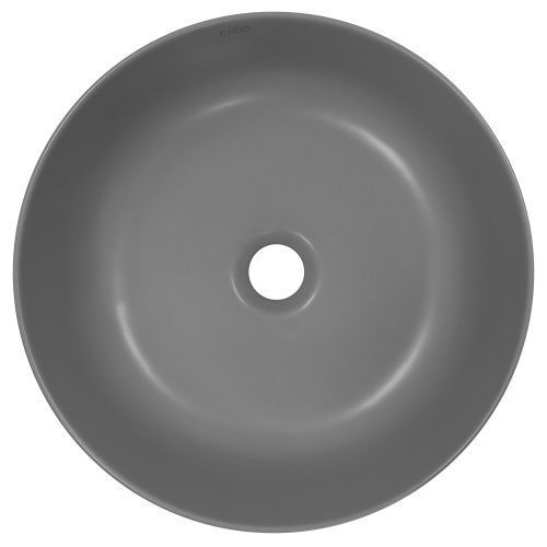 Раковина керамическая Creo Ceramique PUIMA PU4400SG 40 см накладная цвет серый