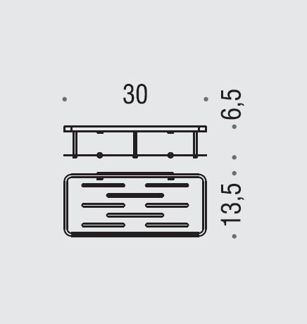 Полка Colombo Angolari B9641.CR - фото 2