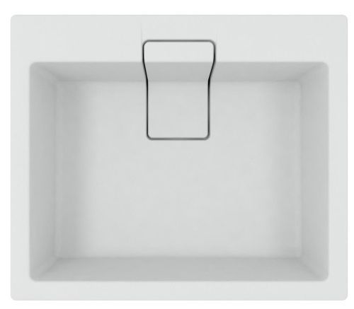 Кухонная мойка Florentina Ривьера 600 20.490.D0600.201 60х50 цвет белый поверхность матовая