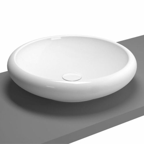 Раковина керамическая Vitra Istanbul 4522B403-0016 50х50 накладная цвет белый без отверстий под смеситель