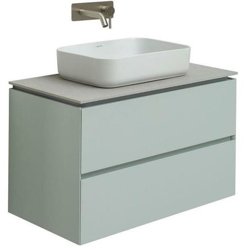 Тумба под раковину Allen Brau Infinity 1.21001.PWM 80х50 подвесная цвет зеленый