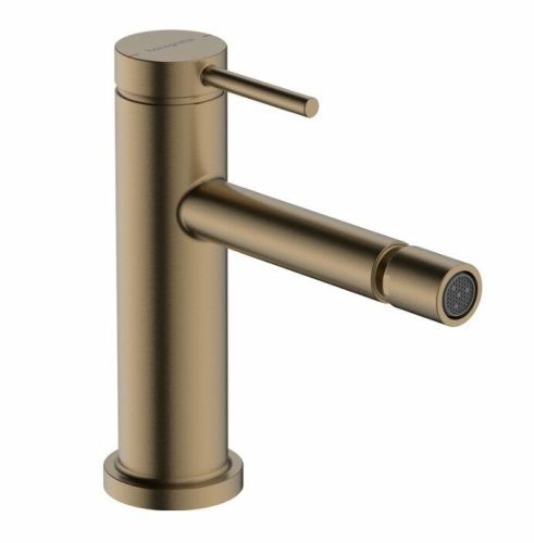 Смеситель Hansgrohe Tecturis S 73201140 на биде бронза