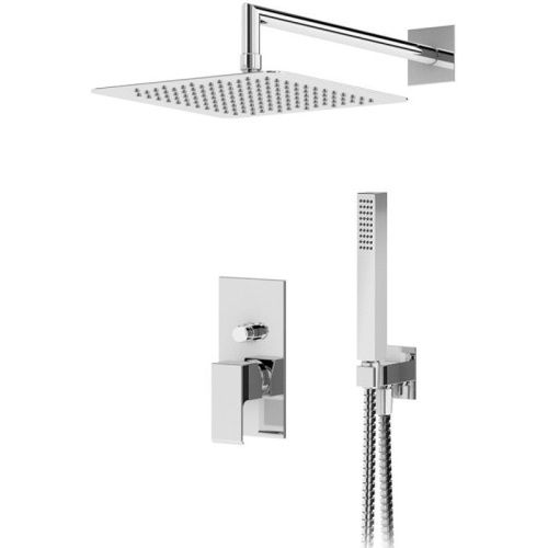 Душевая система Cezares PORTA PORTA-DSIPQ-25-01 встраиваемая в стену цвет хром