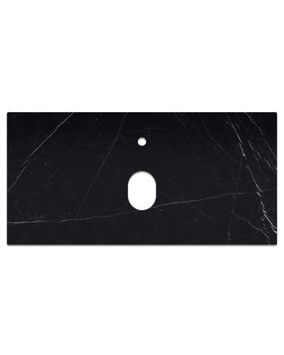 Столешница La Fenice Terra FNC-VS03-TER-100 100х50 накладная цвет черный