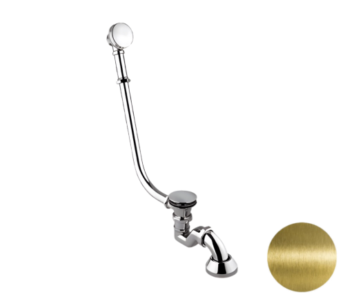 Слив-перелив для ванны Remer 96LICCVO латунь