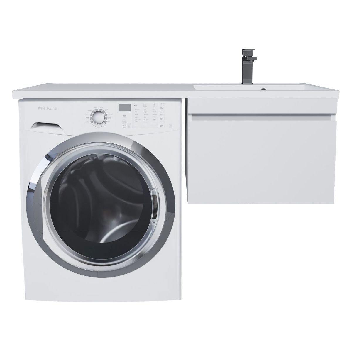 Тумба с раковиной Uperwood Magenta 52930205153 120х50 цвет белый