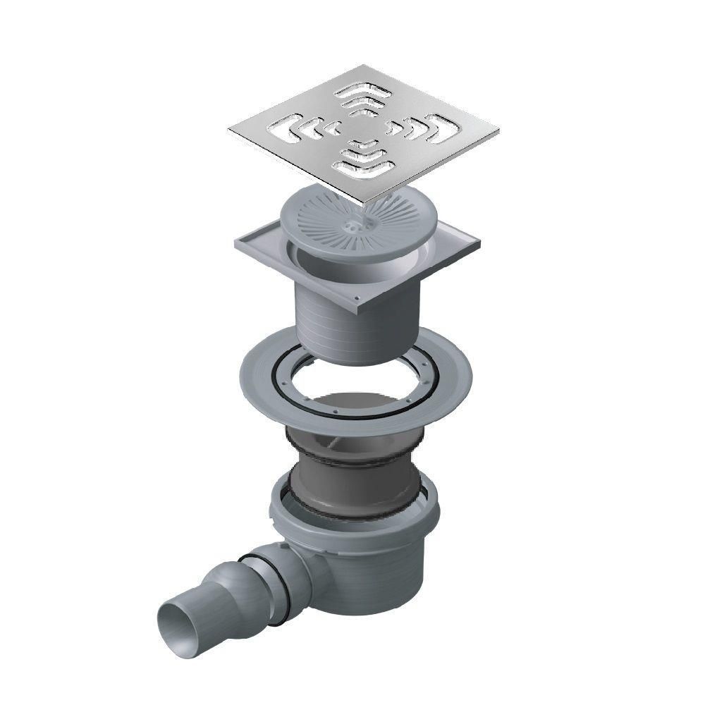 Душевой трап Pestan Confluo Standard Square 4 Mask 13000084 15х15