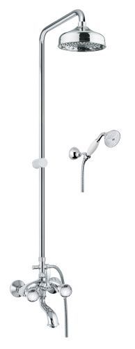 Душевая стойка Fiore 17CR0615 настенная цвет хром