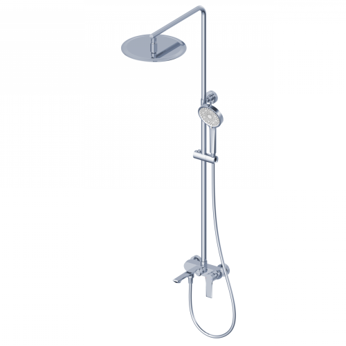 Душевая стойка Wonzon & Woghand Brilliant WW-88047079-CR настенная цвет хром