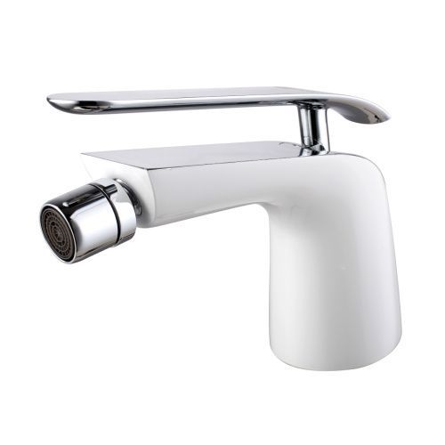 Смеситель LeMark Melange LM4908CW на биде белый/хром