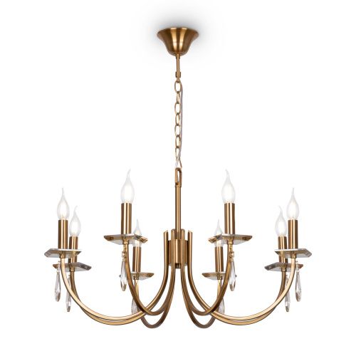 Люстра Freya Forte FR1006PL-08G 160x390x360 Подвесные люстры