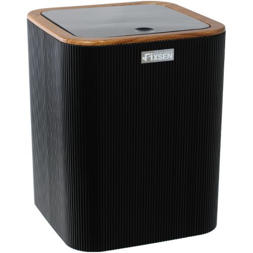 Ведро мусорное Fixsen Black Wood FX-401-6