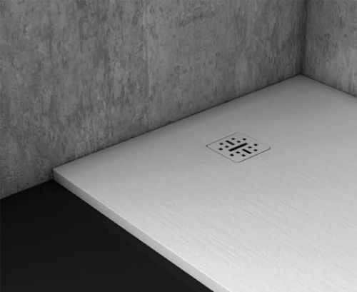 Душевой поддон из искусственного камня Globo DOCCIAPIETRA DP10100501 90х90 белый