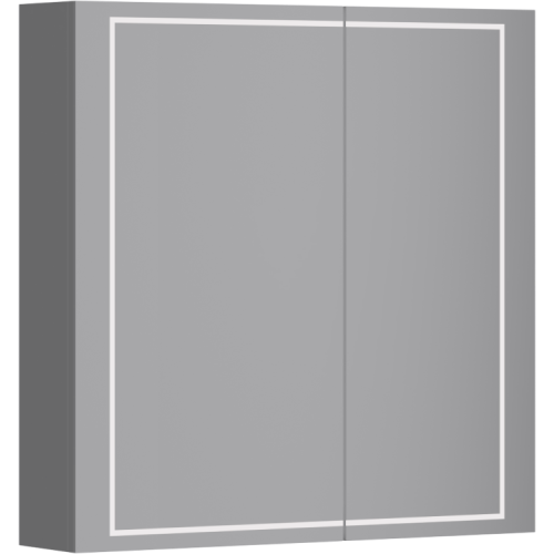 Зеркало-шкаф Aqwella Y SLX0407 70х70 подвесной цвет белый