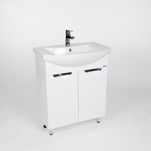 Тумба под раковину Viant Лима VLIM70ER-T2ST 70х30 напольная цвет белый