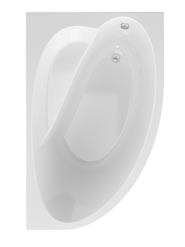 Ванна акриловая Timo IVA IVA1595R 150х95 пристенная асимметричная без каркаса