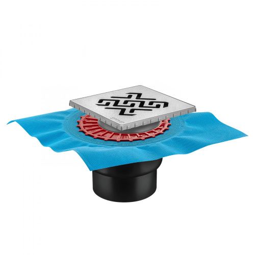 Душевой трап Berges ZENTRUM Antik 090465 20х20 хром