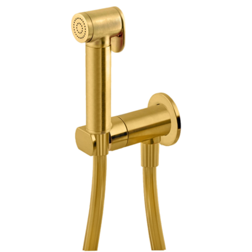 Гигиенический душ со смесителем Remer N64WBG золото