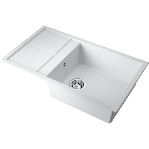 Кухонная мойка Omoikiri Sumi 86 4993649 85х50 цвет белый