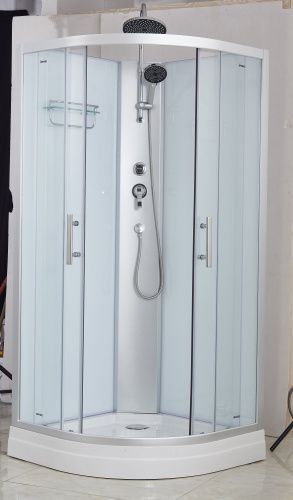 Душевая кабина Timo Imwei XS-09SC 90х90 четверть круга без крыши ориентация универсальная