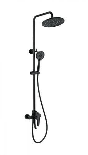 Душевая стойка Wonzon & Woghand WW-B2168-A-MB настенная цвет черный