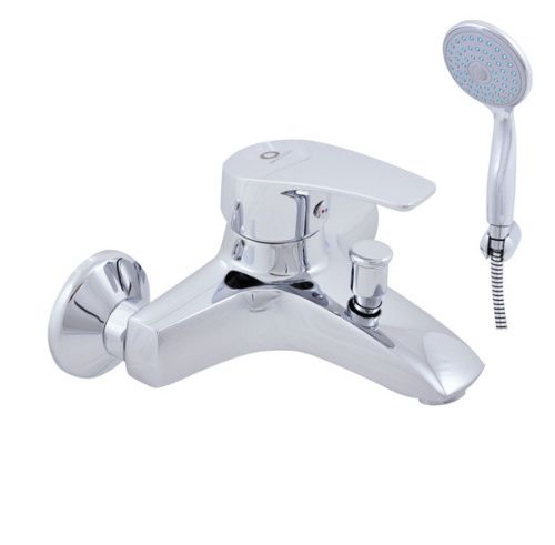 Смеситель для ванны и душа RavSlezak KONGO K054.5/1 настенный хром