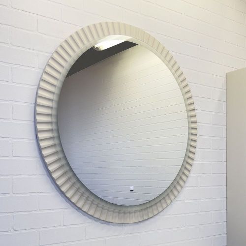 Зеркало с подсветкой Comforty Мадрид 00-00014251CF 70х70 подвесное