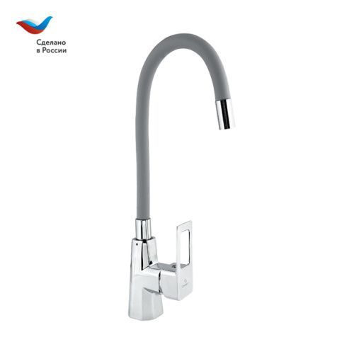 Смеситель для кухни Славен Коттедж СЛ-ОД-Н26 на мойку хром