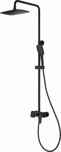 Душевая стойка Rush Nevis NE1735-40Black настенная цвет черный