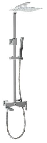 Душевая стойка AQG 21BLC25BLB02 настенная цвет хром