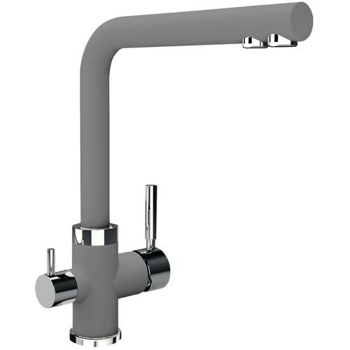 Смеситель для кухни Florentina Арес 333.19H.2123.305 на мойку серый