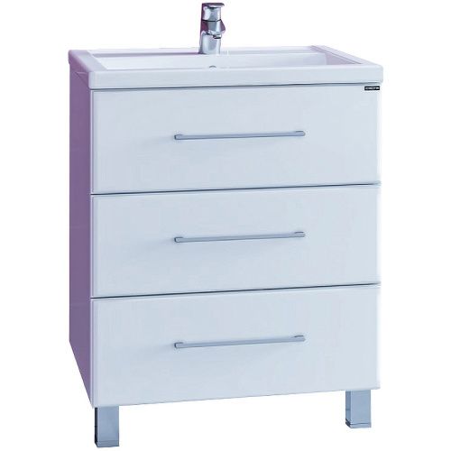 Тумба под раковину СанТа Омега 207039 70х40 напольная цвет белый