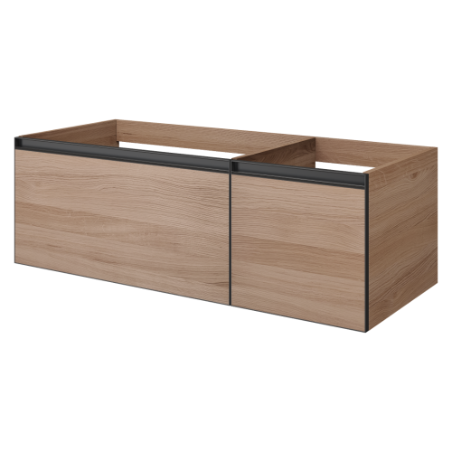 Тумба под раковину Armadi Art Quatro 790-M2-120-W-A 120х50 подвесная цвет коричневый