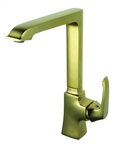 Смеситель для кухни Creavit AG8500G на мойку золото