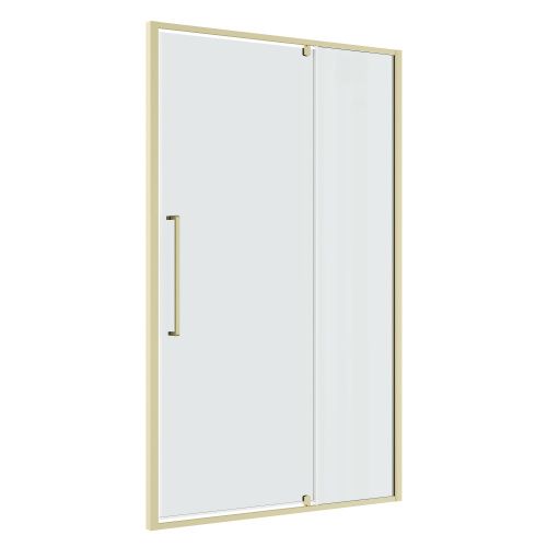 Душевая дверь Niagara Nova NG-45-12ASG 120х195 стекло прозрачное профиль золото