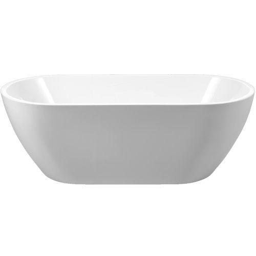 Ванна акриловая BelBagno BB70-1500-W0 150х75 отдельностоящая овальная с ножками