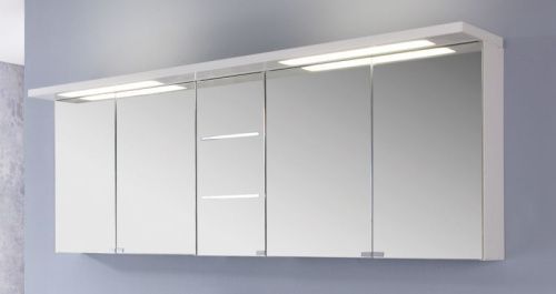 Зеркало-шкаф Puris Swing SET41182(161) 180х70 подвесной цвет белый