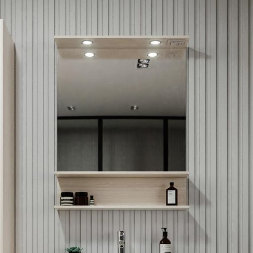 Зеркало с подсветкой Бриклаер Чили 4627125414947 70х90 подвесное