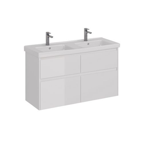 Тумба под раковину LeMark Combi LM03C125T 120х40 напольная цвет белый