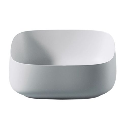 Раковина керамическая Artceram COGNAC COL007 01 00 50х40 накладная цвет белый без отверстий под смеситель